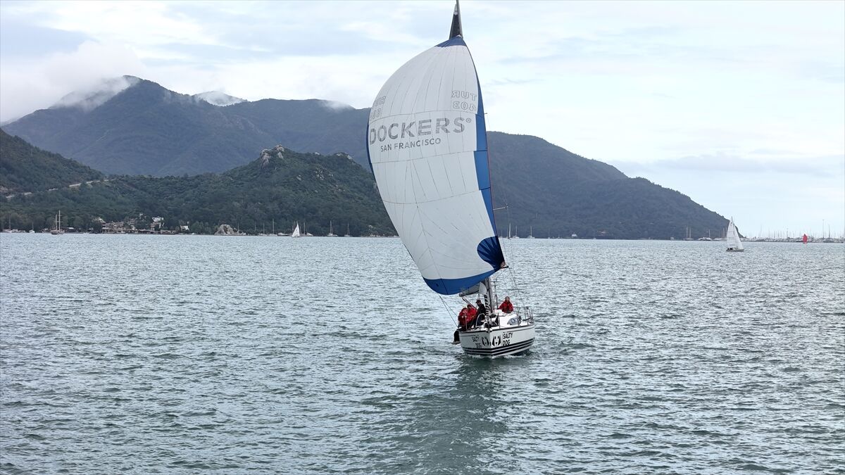 Marmaris MIYC Kış Trofesi Yat Yarışları'nın 5. ayağı başladı