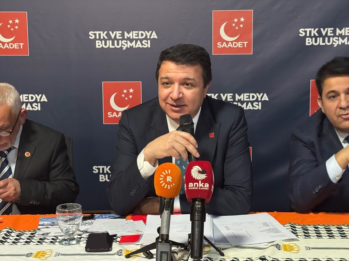 Saadet Partisi Genel Başkanı Arıkan, Tunceli'de STK temsilcileri ve gazetecilerle buluştu