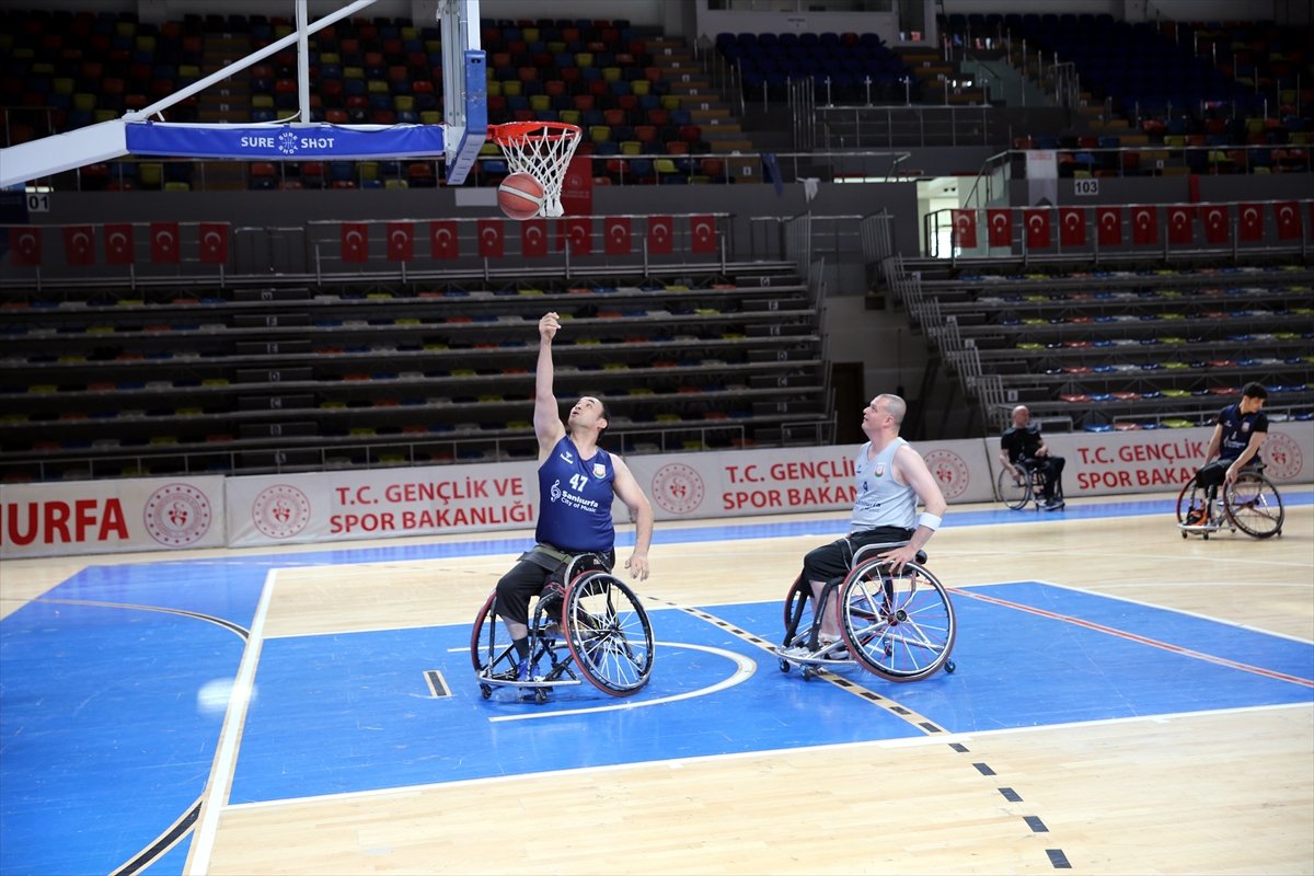 Şanlıurfa'da engelli basketbolunda derbi heyecanı yaşanacak