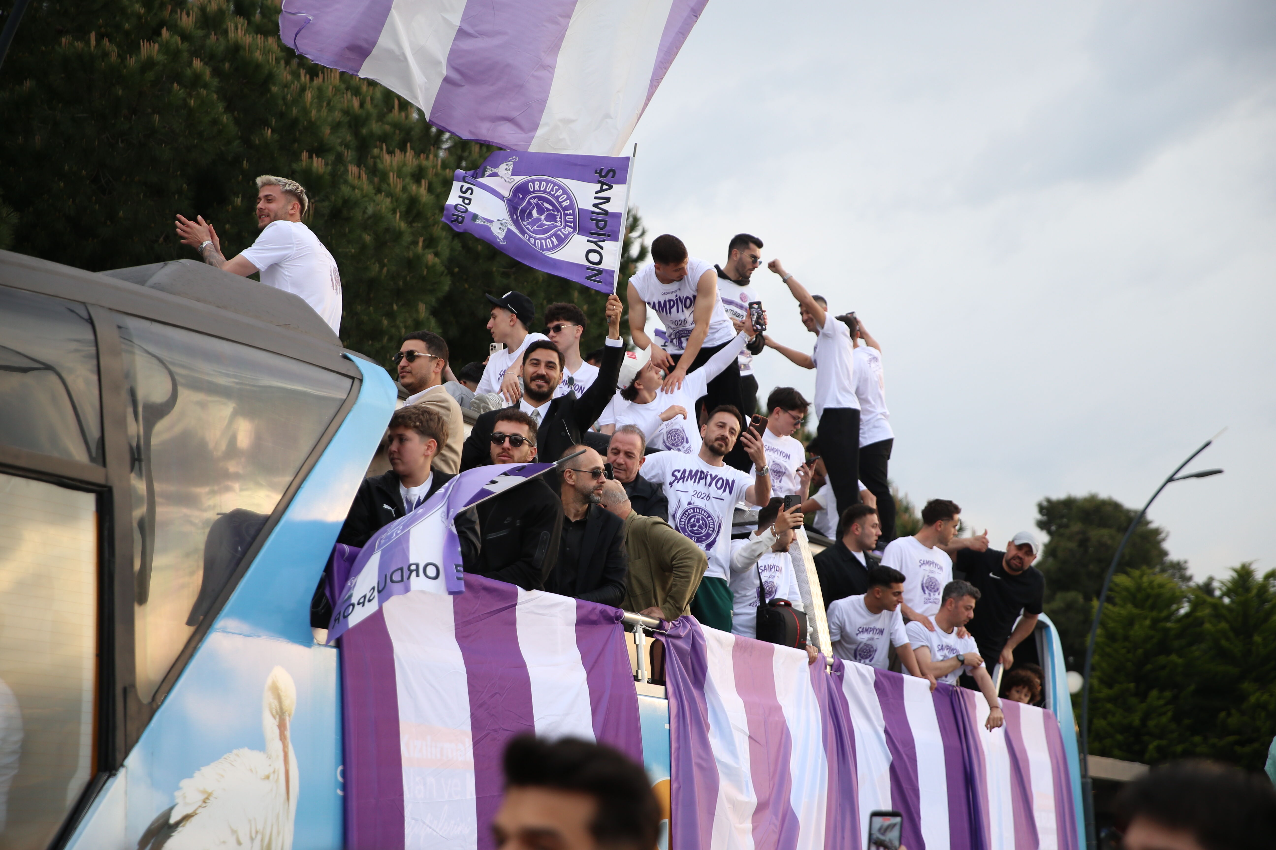 52 Orduspor FK, 2. Lig'e yükselmesini kutladı