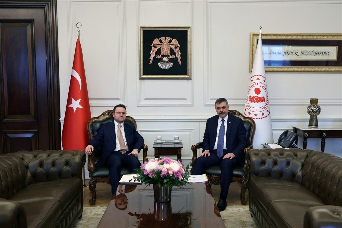 Adalet Bakanı Gürlek'ten İçişleri Bakanı Çiftçi'ye ziyaret