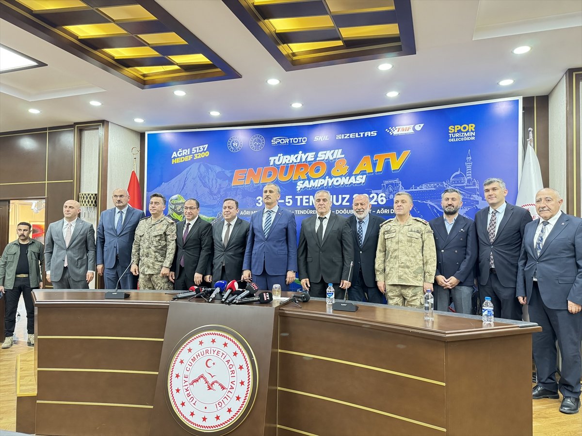 Ağrı Dağı'nda ilk kez düzenlenecek Türkiye Enduro ve ATV Şampiyonası'nın tanıtımı yapıldı
