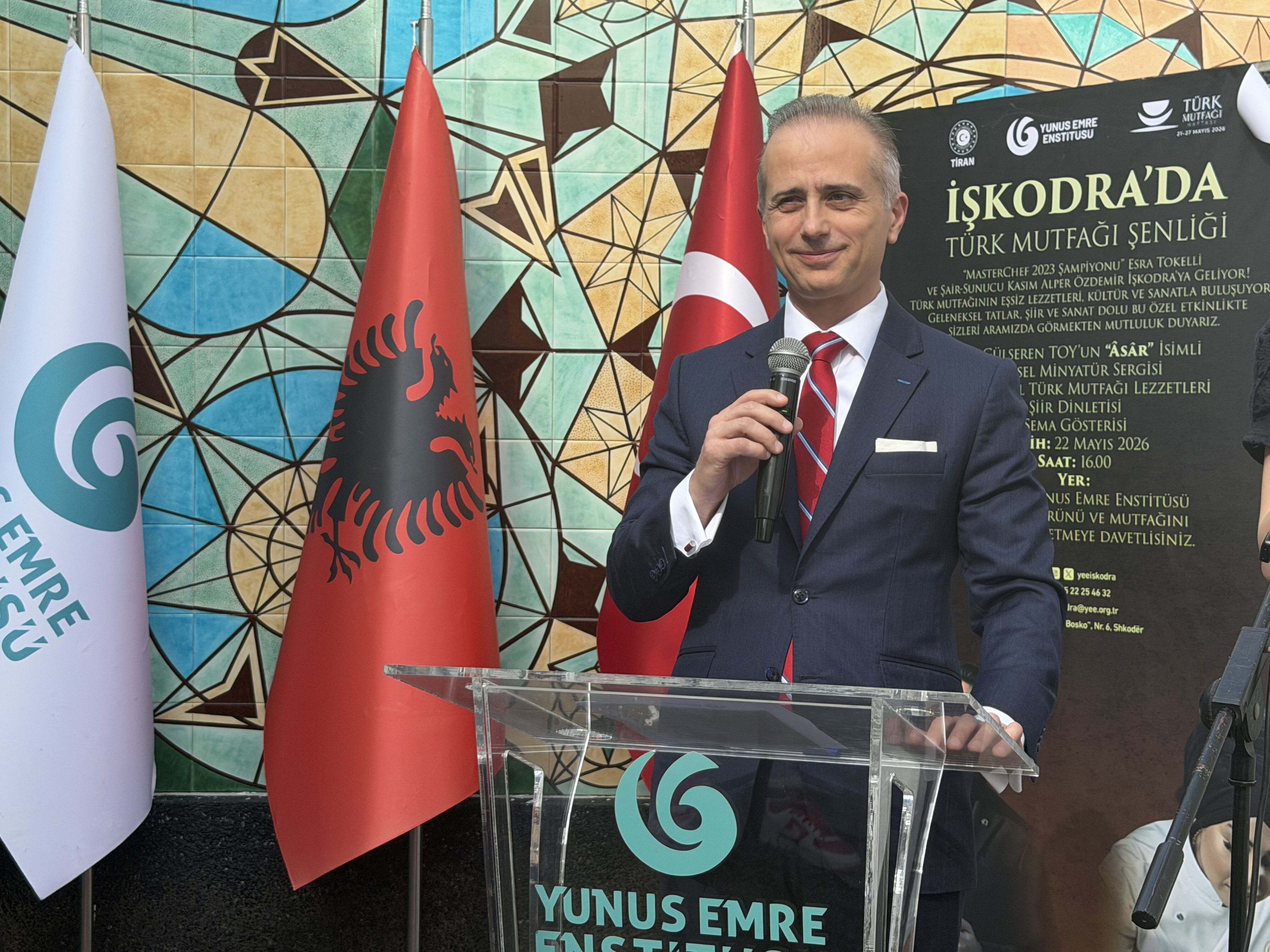 Arnavutluk'un İşkodra şehrinde 'Türk Mutfağı Haftası' etkinliği yapıldı