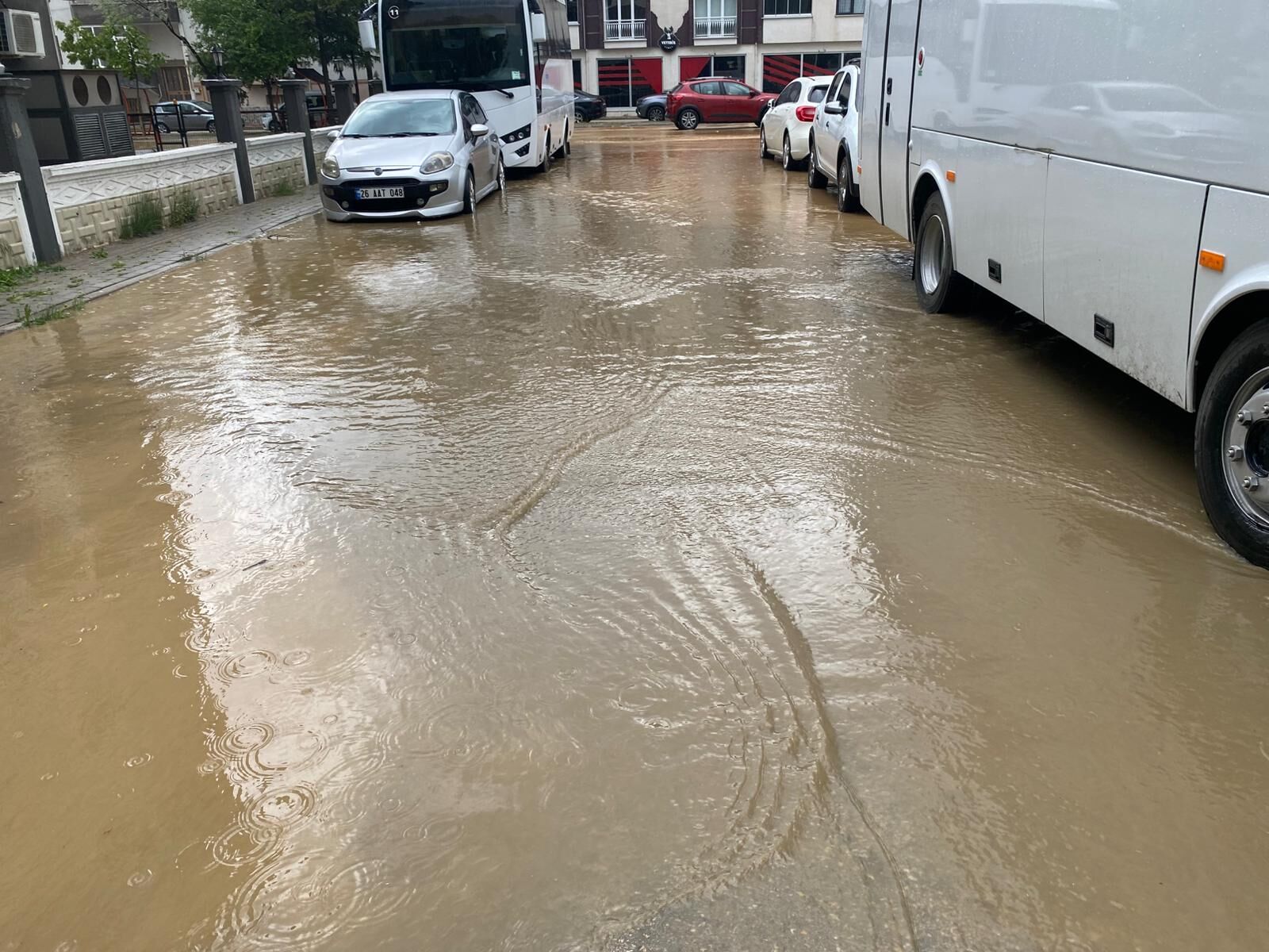Bilecik'te sağanak etkili oldu