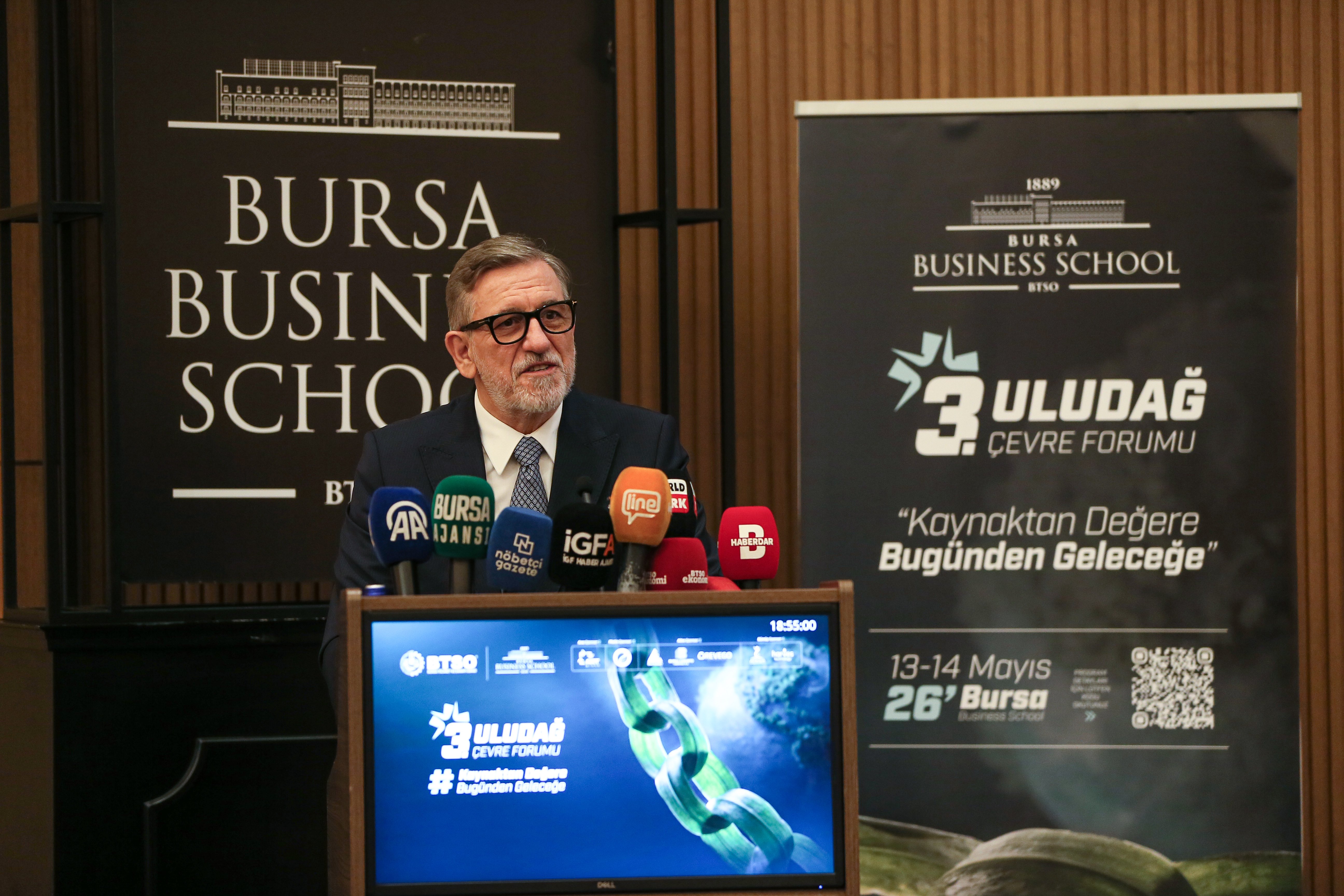 Bursa'da '3. Uludağ Çevre Forumu' başladı