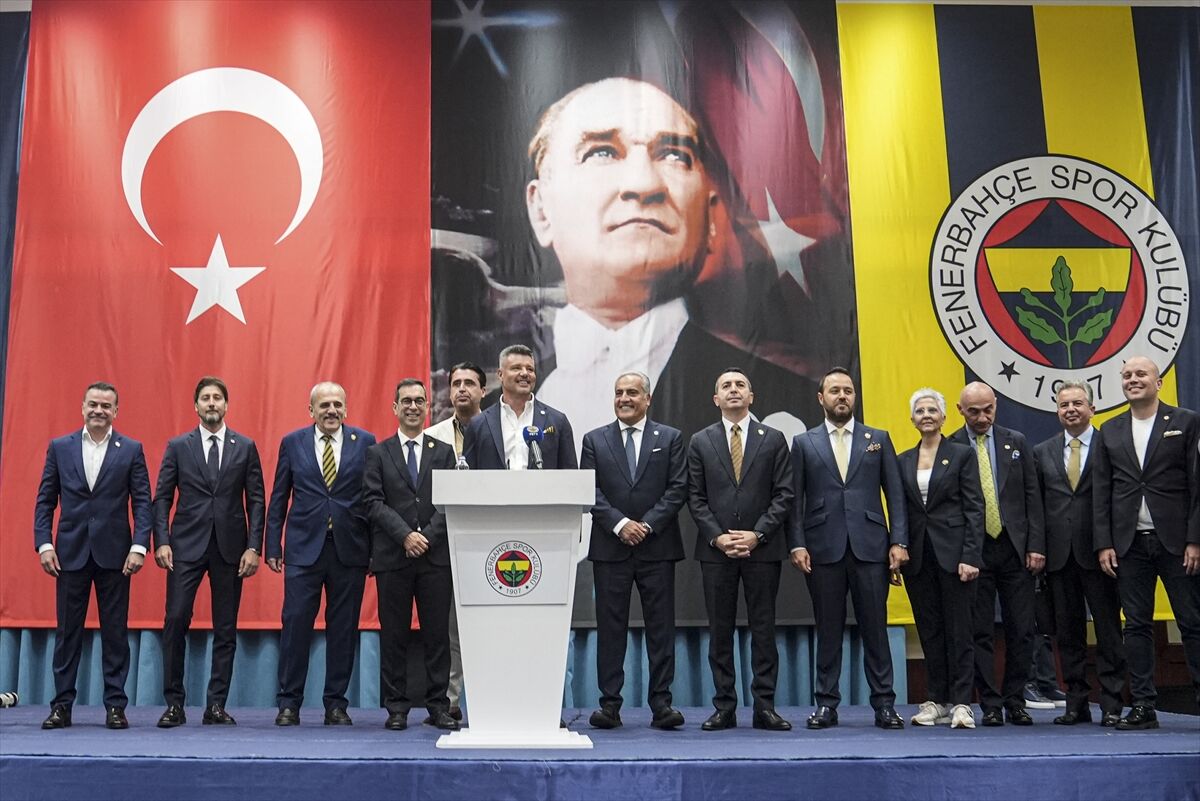 Fenerbahçe'de bayramlaşma töreni yapıldı