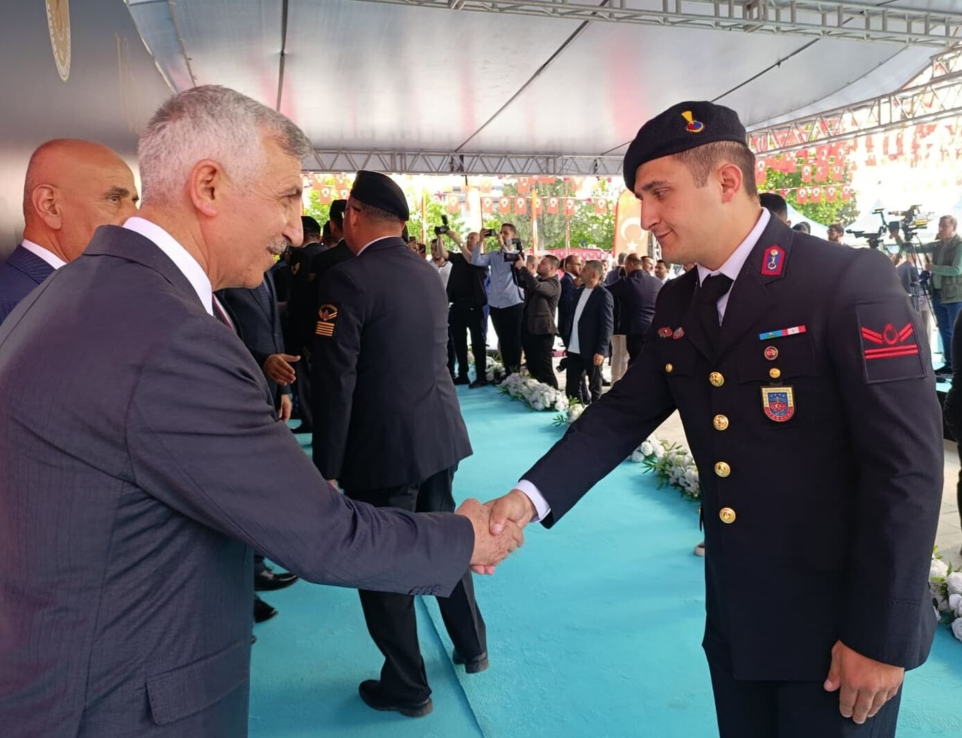 Kahramanmaraş'ta bayramlaşma programı düzenlendi