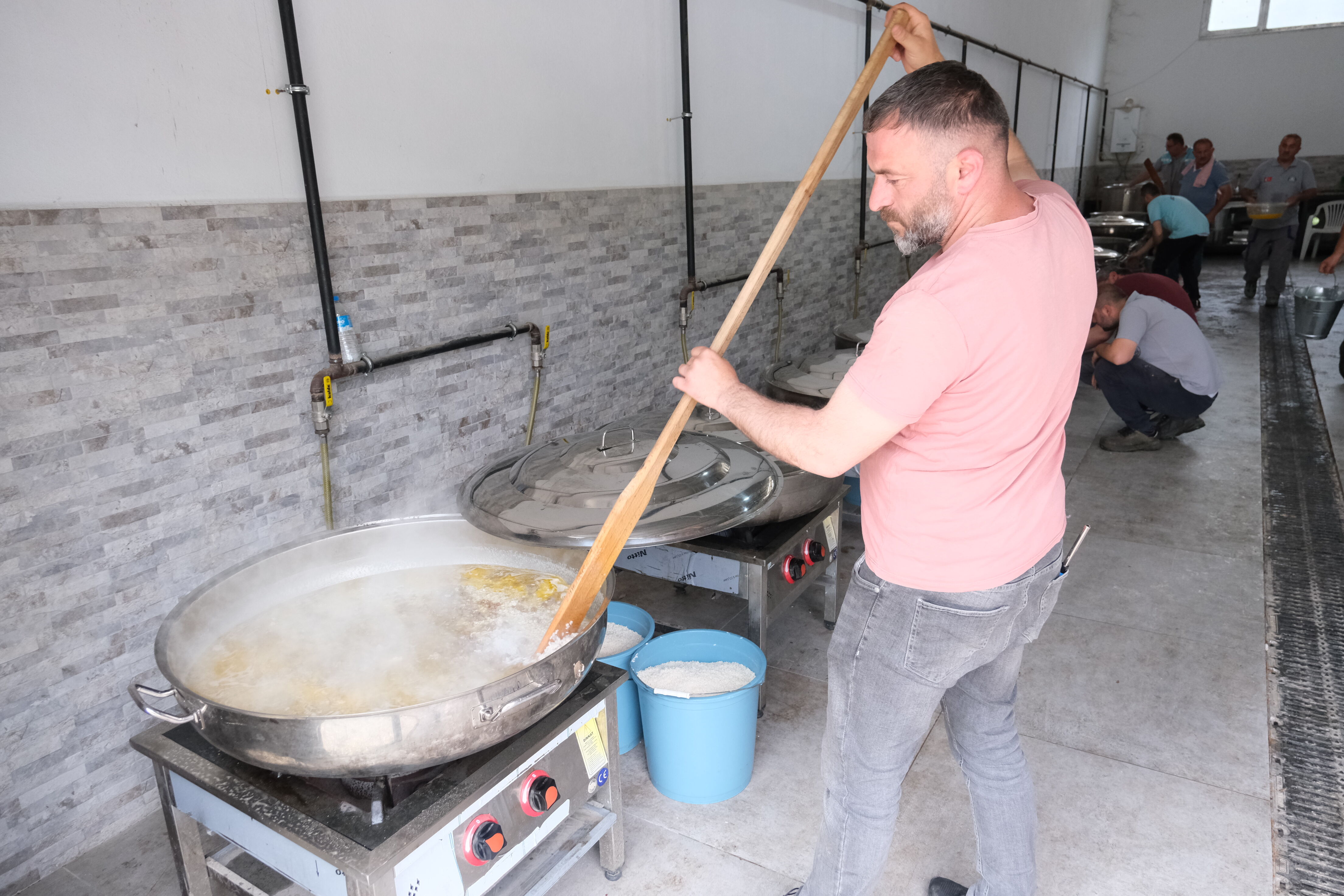 Kastamonu'da 'asırlık bayram pilavı' geleneği yaşatılıyor