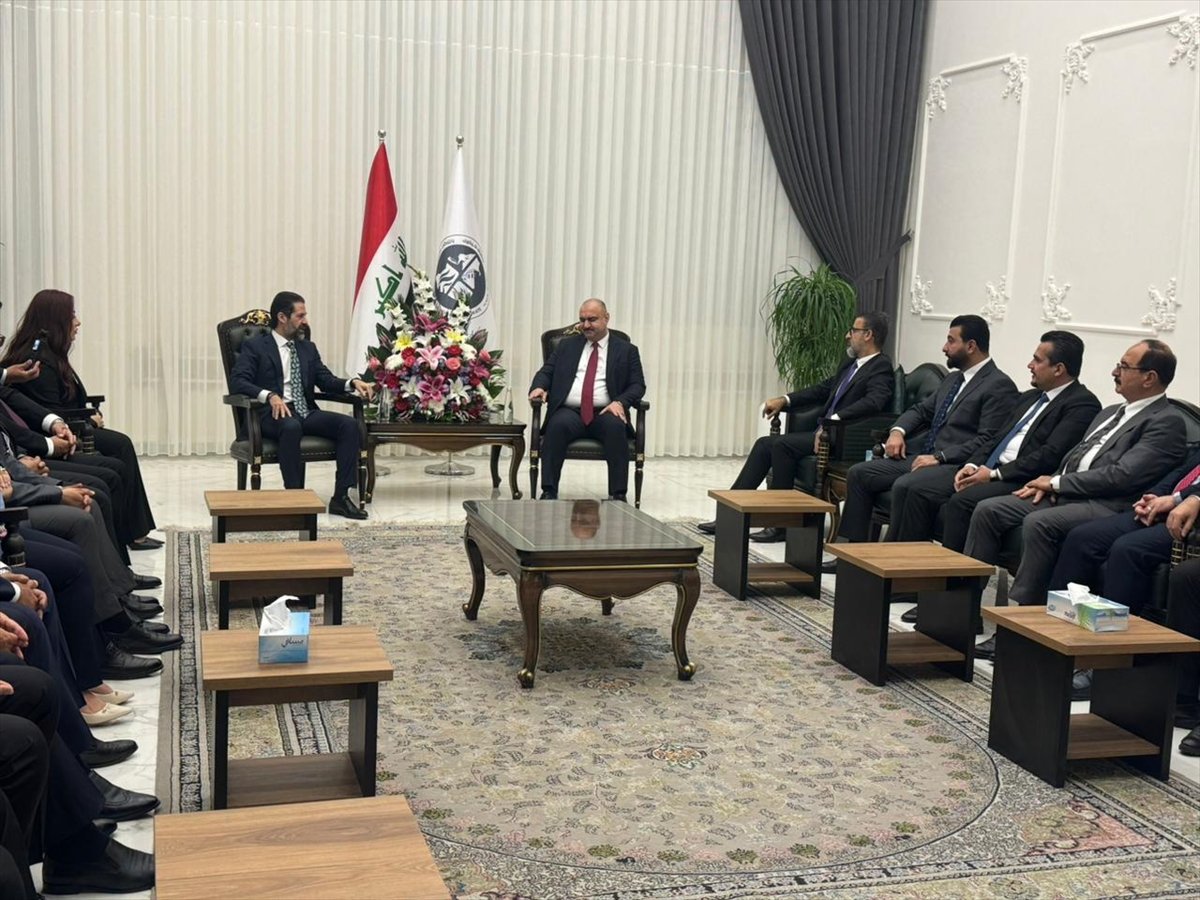 Kerkük Valisi Ağa ile görüşen IKBY Başbakan Yardımcısı Talabani'den 'yeni bir dönem başlıyor' mesajı