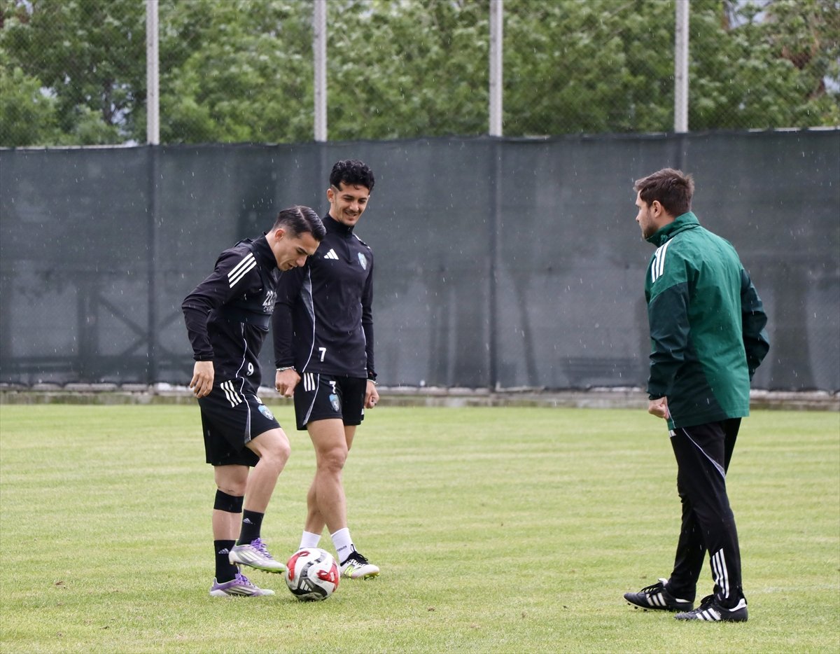 Kocaelispor, Antalyaspor maçının hazırlıklarını sürdürdü
