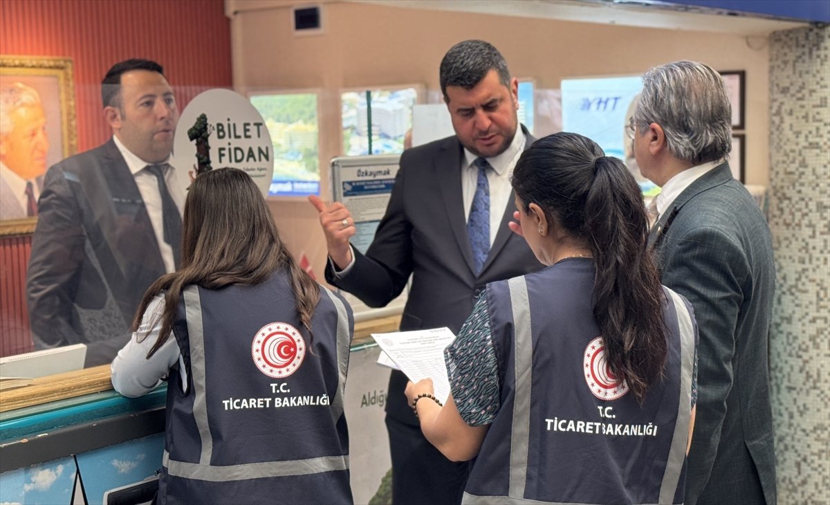 Konya'da Kurban Bayramı öncesi otogarda denetim yapıldı