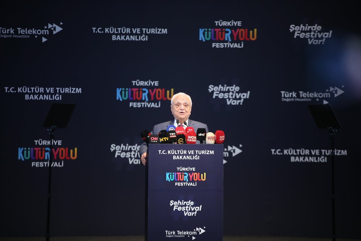 Kültür ve Turizm Bakanı Ersoy, Aydın Kültür Yolu Festivali'nin açılışında konuştu: