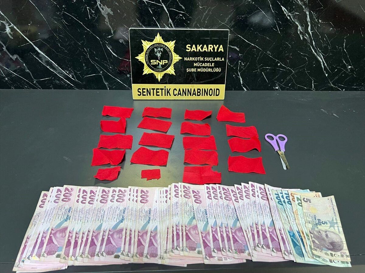 Sakarya'da uyuşturucu operasyonunda 6 zanlı tutuklandı
