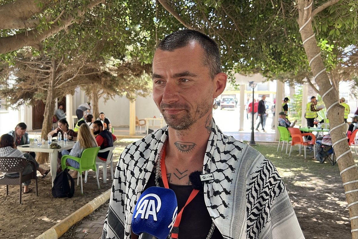 Sumud Kara Konvoyu'ndaki Avrupalı aktivistler: AB, ABD ve BM, İsrail'in Gazze'deki soykırımına ortak