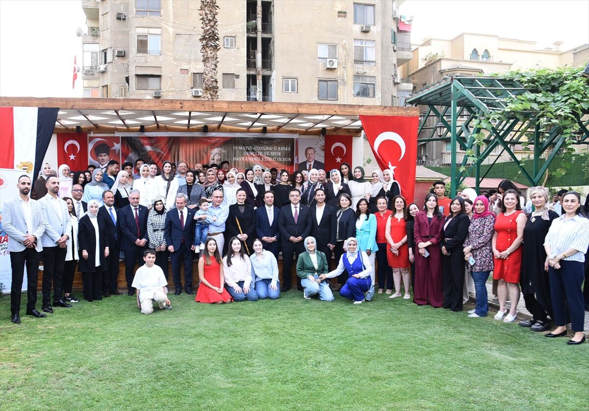Türkiye'nin Kahire Büyükelçiliğinde 19 Mayıs Atatürk'ü Anma, Gençlik ve Spor Bayramı kutlandı