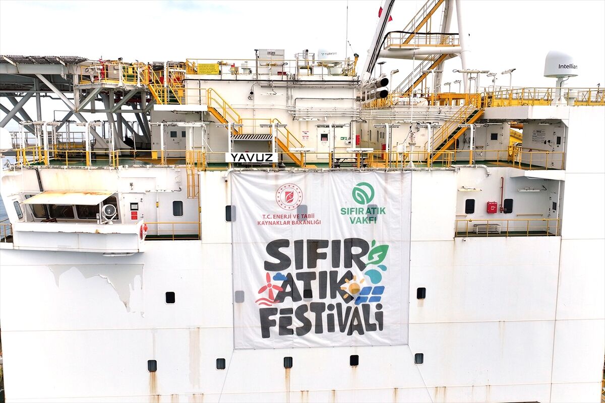 Yavuz Sondaj Gemisi'nden 'Sıfır Atık Festivali'ne katılım çağrısı