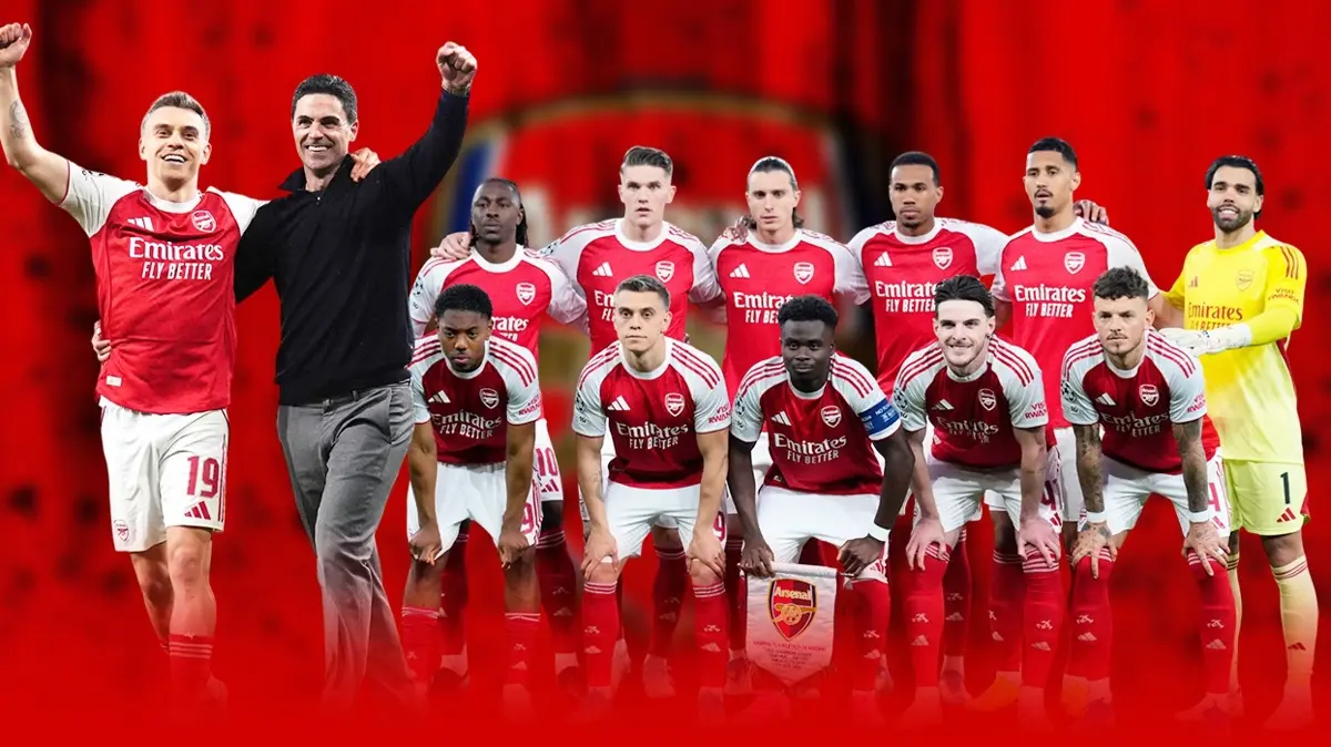 İngiltere Premier Lig'de lider Arsenal  şampiyonluğunu ilan etti