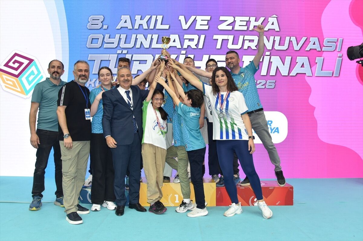 8. Akıl ve Zeka Oyunları Türkiye Şampiyonası, Konya'da tamamlandı
