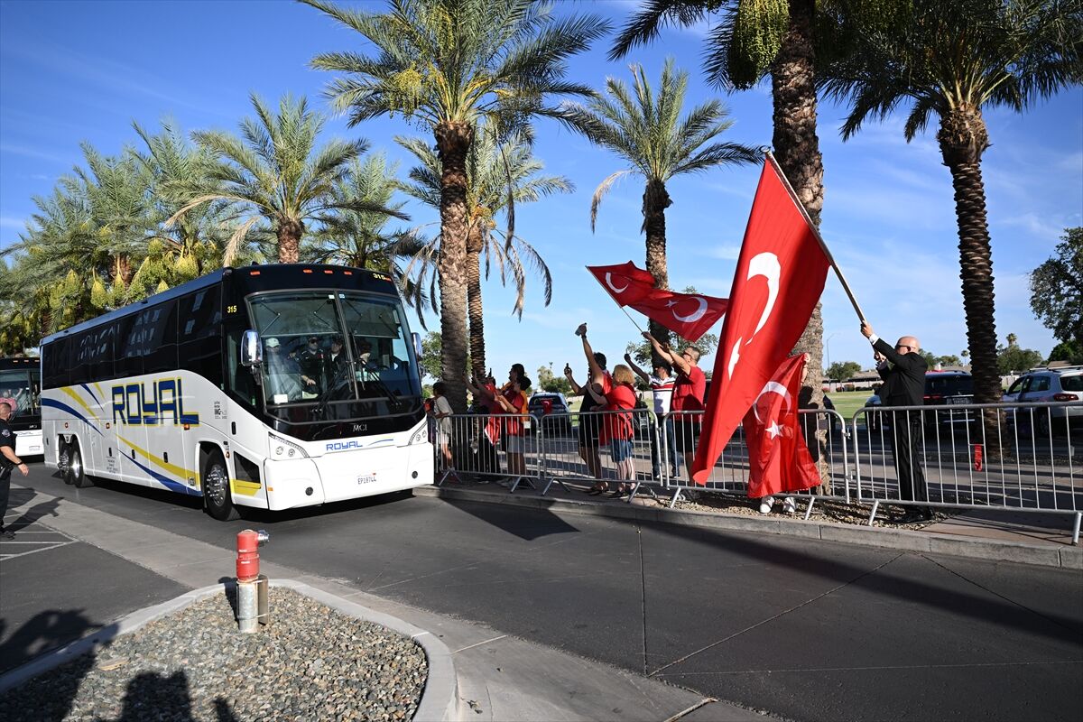 A Milli Futbol Takımı, Arizona'ya geldi