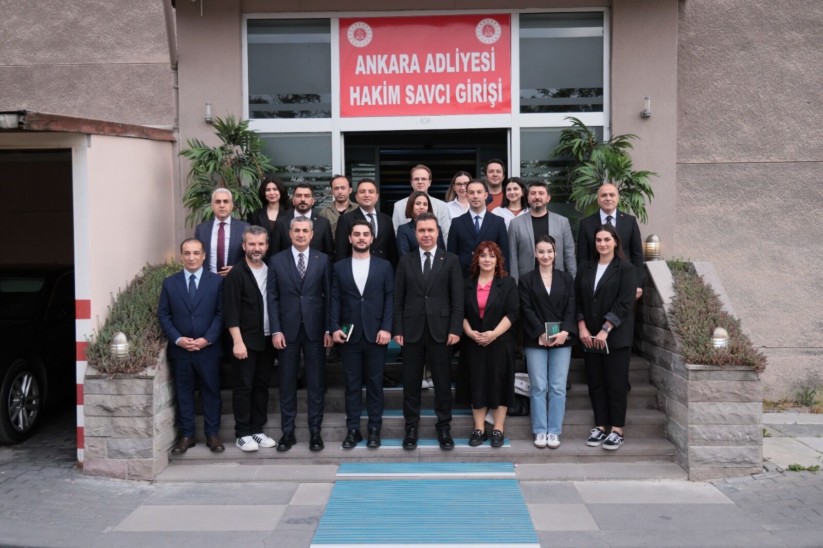 Ankara Adliyesi'nde bayramlaşma töreni yapıldı