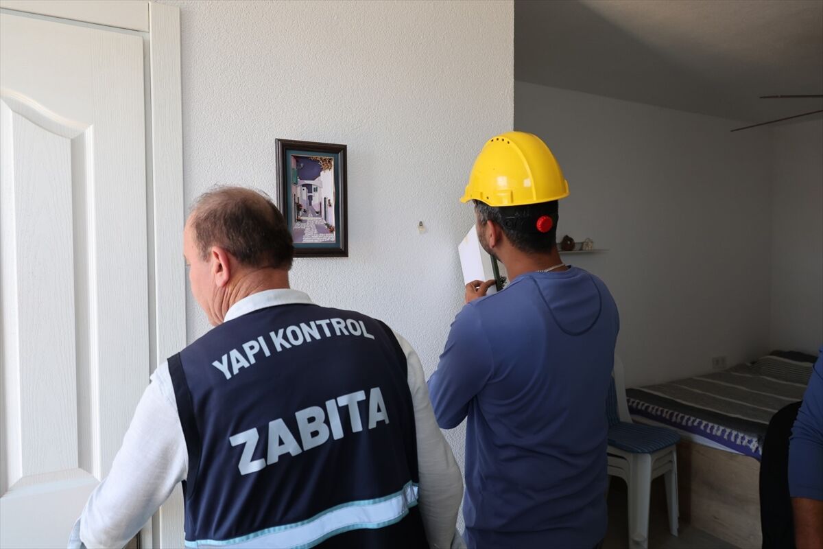 Bodrum'da 5 ayda 45 kaçak yapı yıkıldı