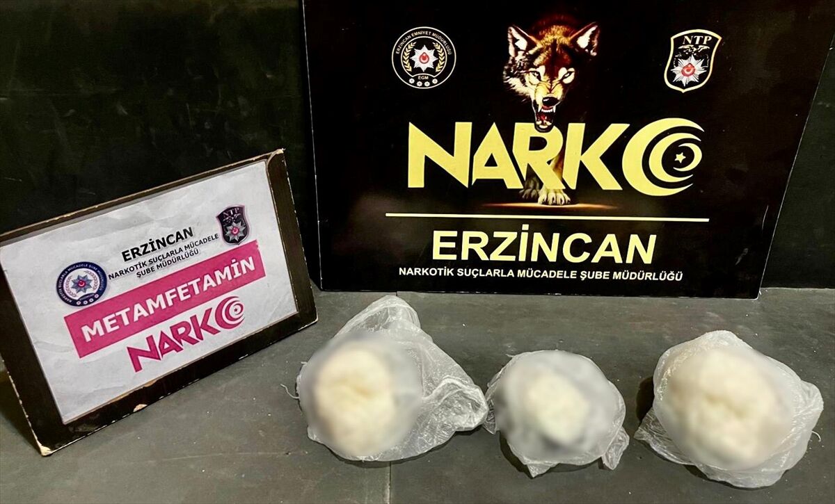 Erzincan'da uyuşturucu ticareti yaptıkları iddiasıyla 2 zanlı tutuklandı