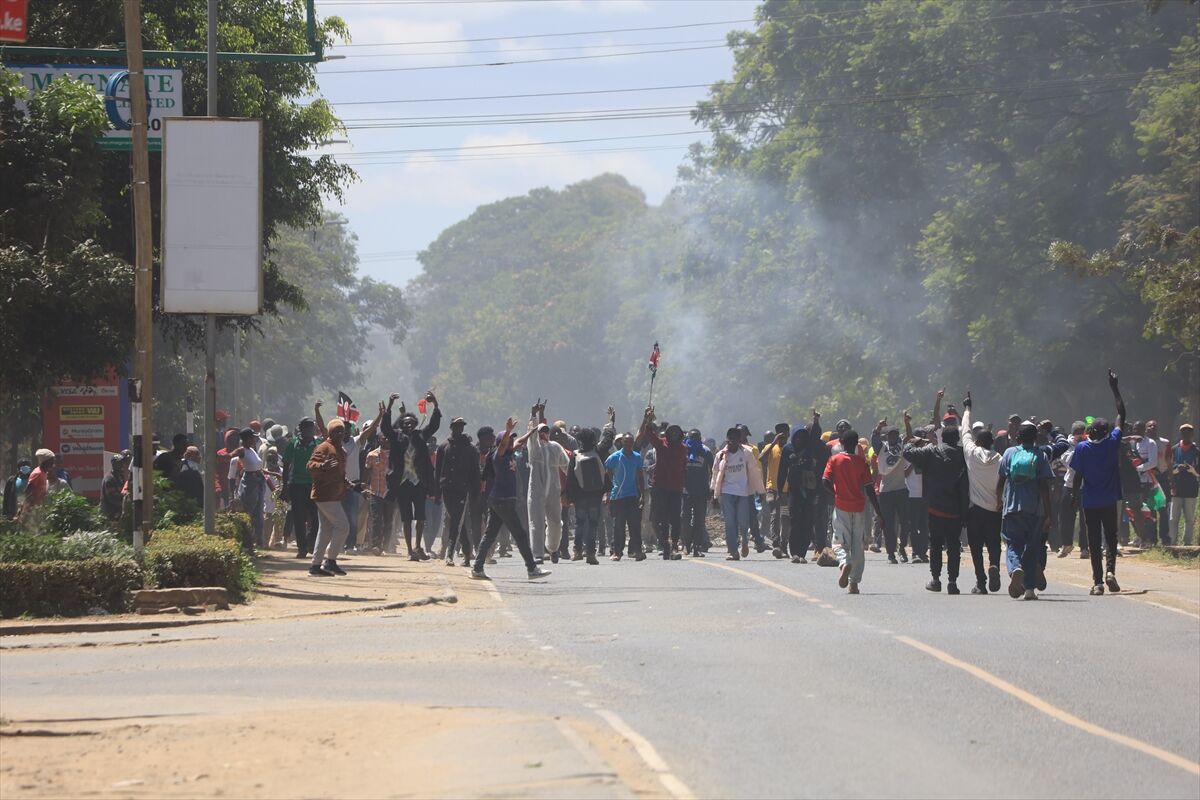 Kenya'da ABD'liler için kurulacak Ebola merkezi protesto edildi