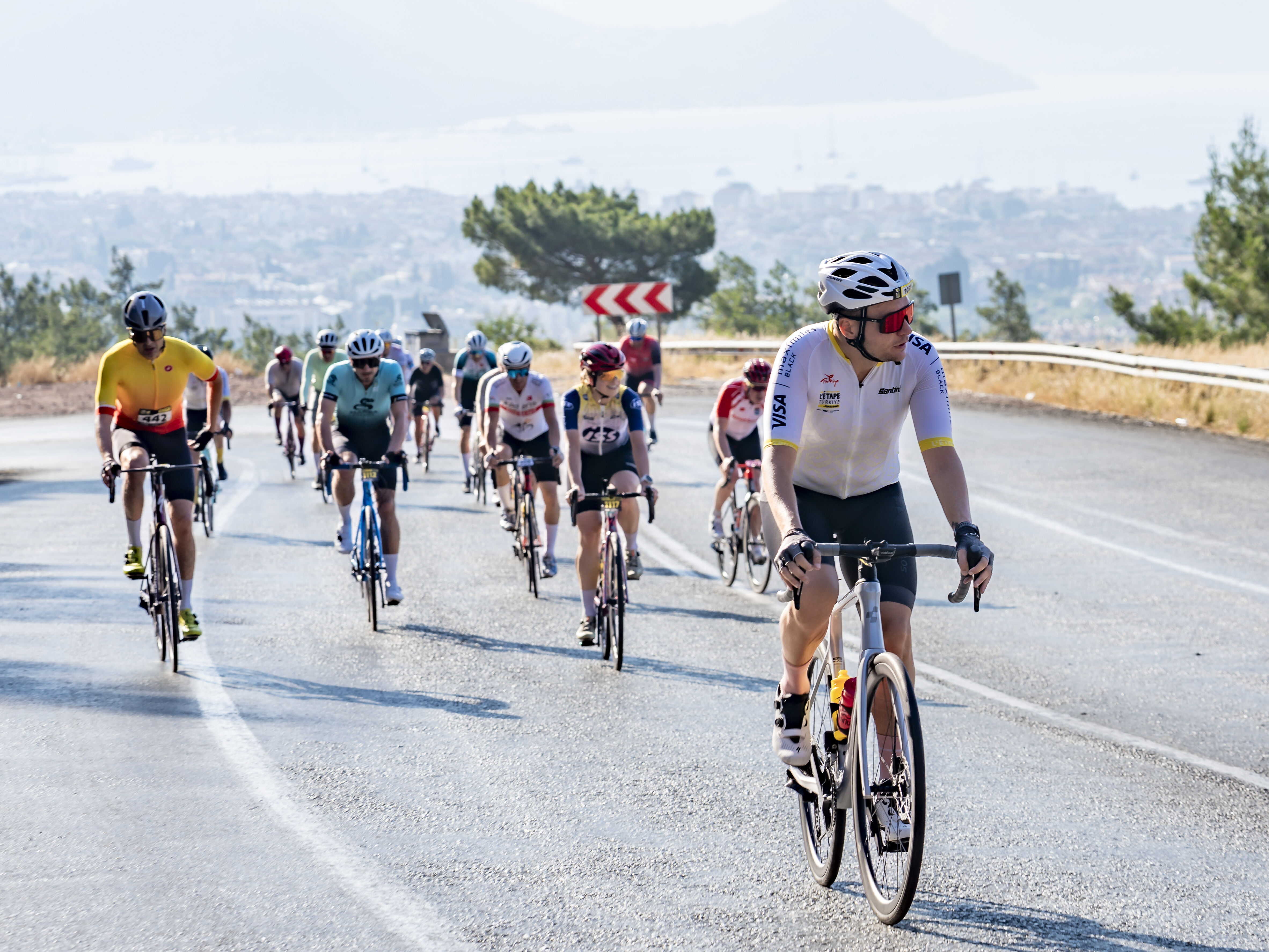 L'Etape Marmaris by Tour de France bisiklet yarışı yapıldı