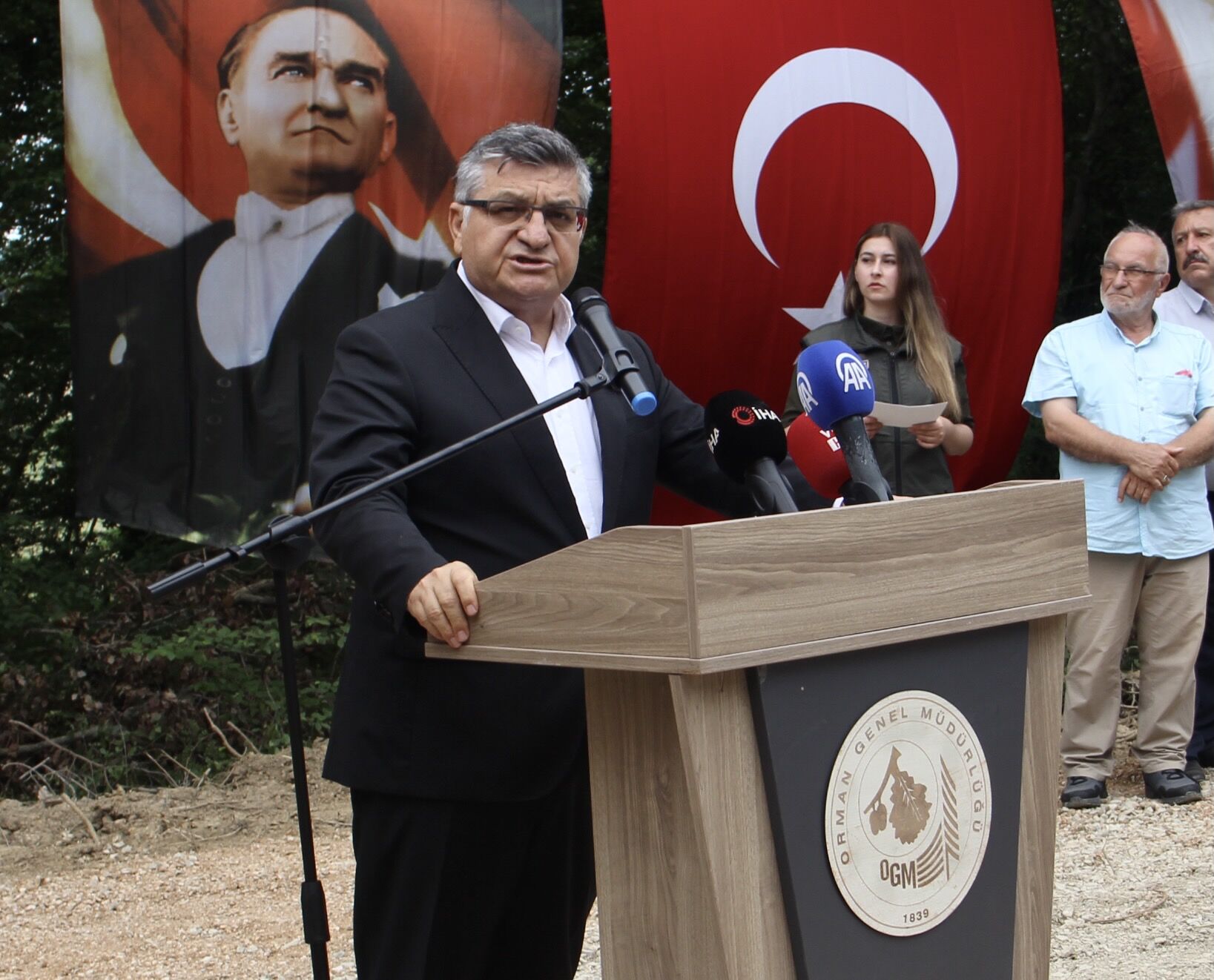 Sinop'ta kurulan bal ormanı arıcıların hizmetine sunuldu