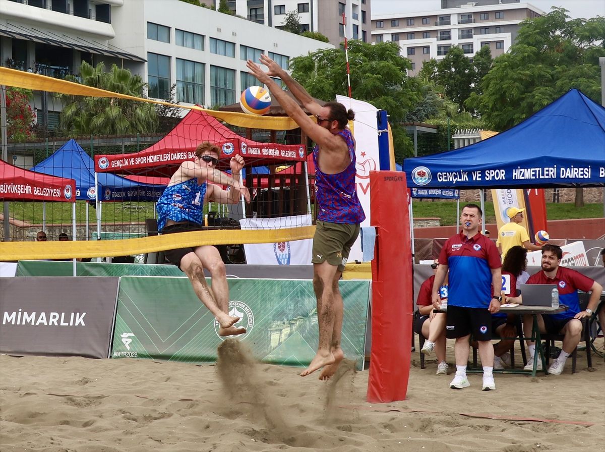 Uluslararası 2026 Bioderma Pro Beach Tour Voleybol Turnuvası'nın Trabzon etabı başladı