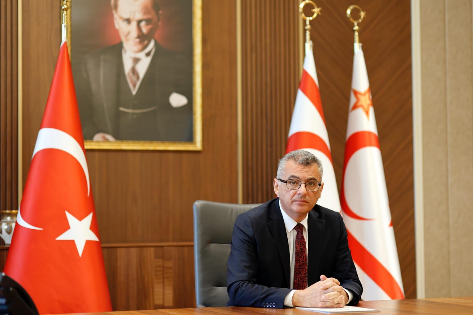 Kıbrıs'taki Üçlü Görüşmenin Ardından Erhürman'dan Açıklamalar