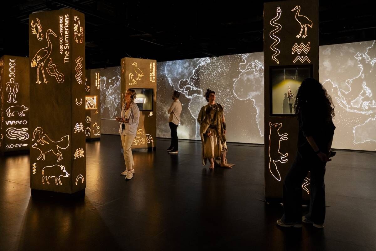 Timewalk Exhibition, Göbeklitepe'den Antik Mısır'a uzanan interaktif tarih yolculuğunu Londra'daki ExCeL London'da ziyaretçilerle buluşturuyor.